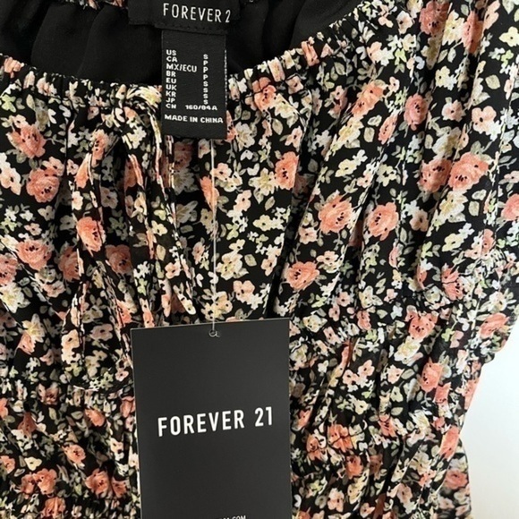 Floral crop top - Picture 9 of 10